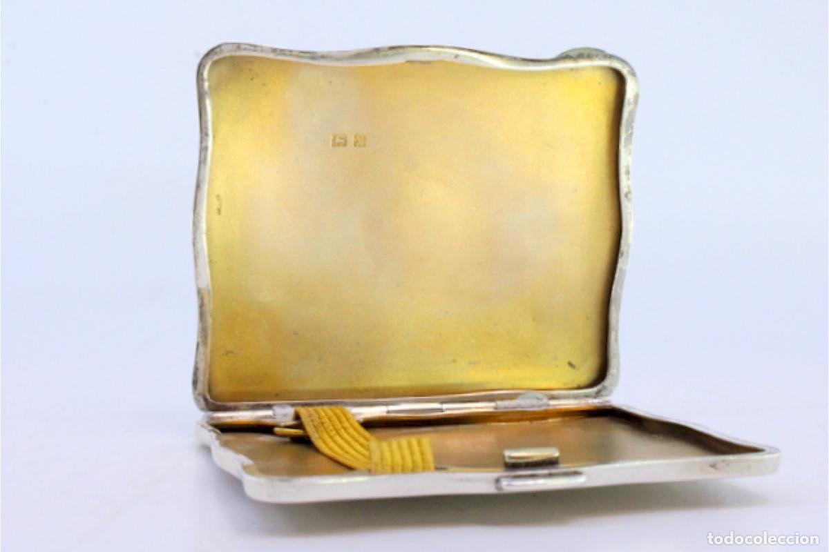 Antig&uuml;edades: Caja de cigarrillos, en plata - Foto 6
