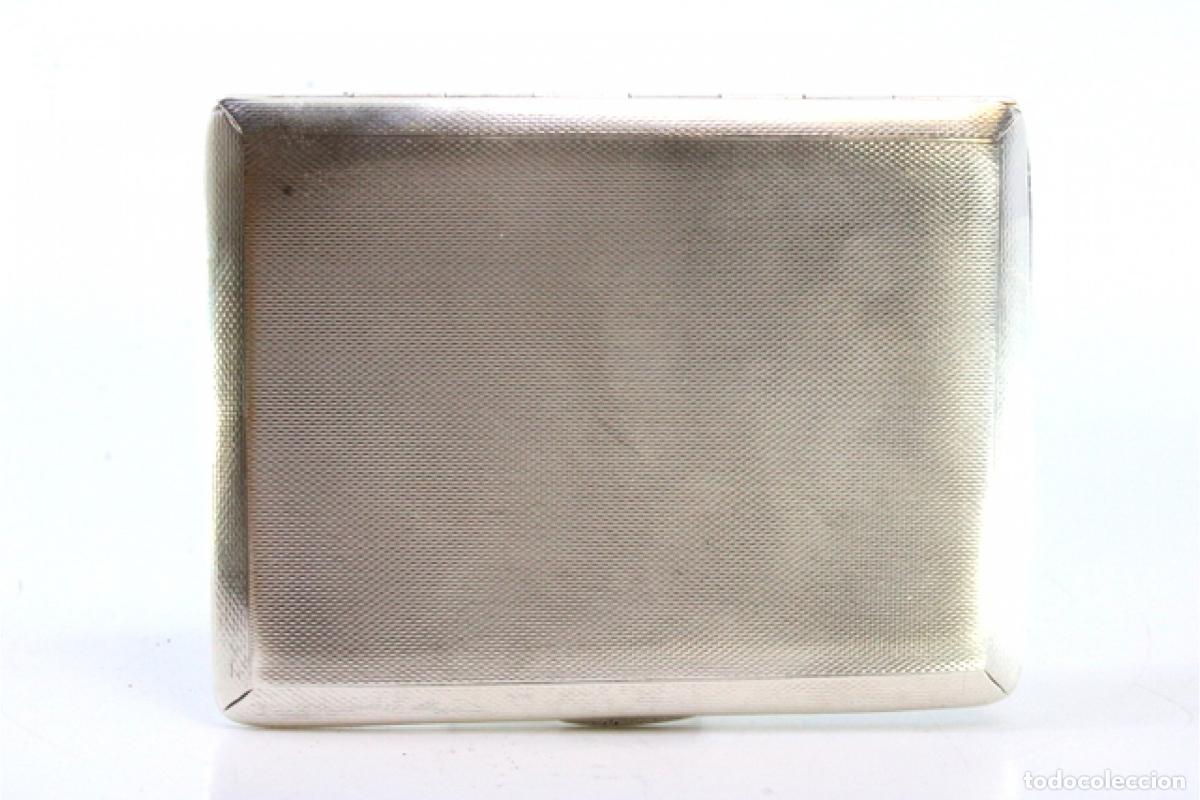 Antig&uuml;edades: Caja de cigarrillos, en plata - Foto 4