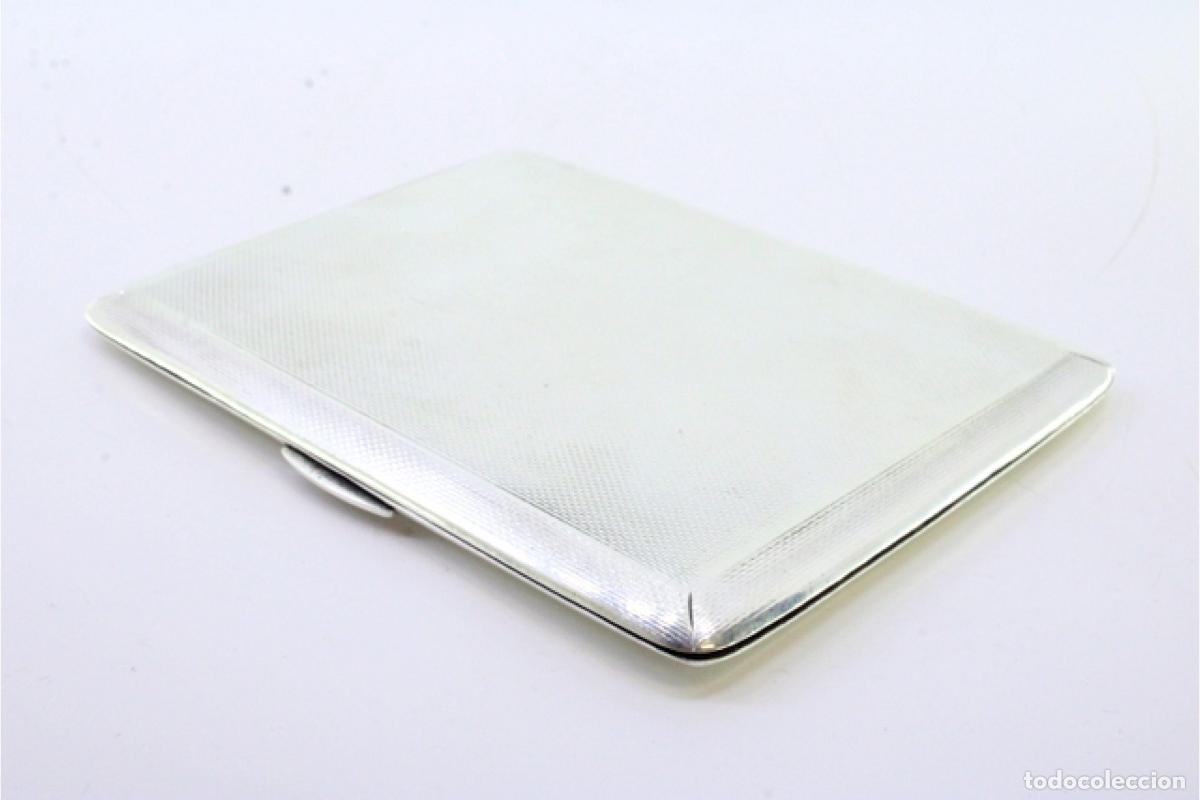 Antig&uuml;edades: Caja de cigarrillos, en plata - Foto 5