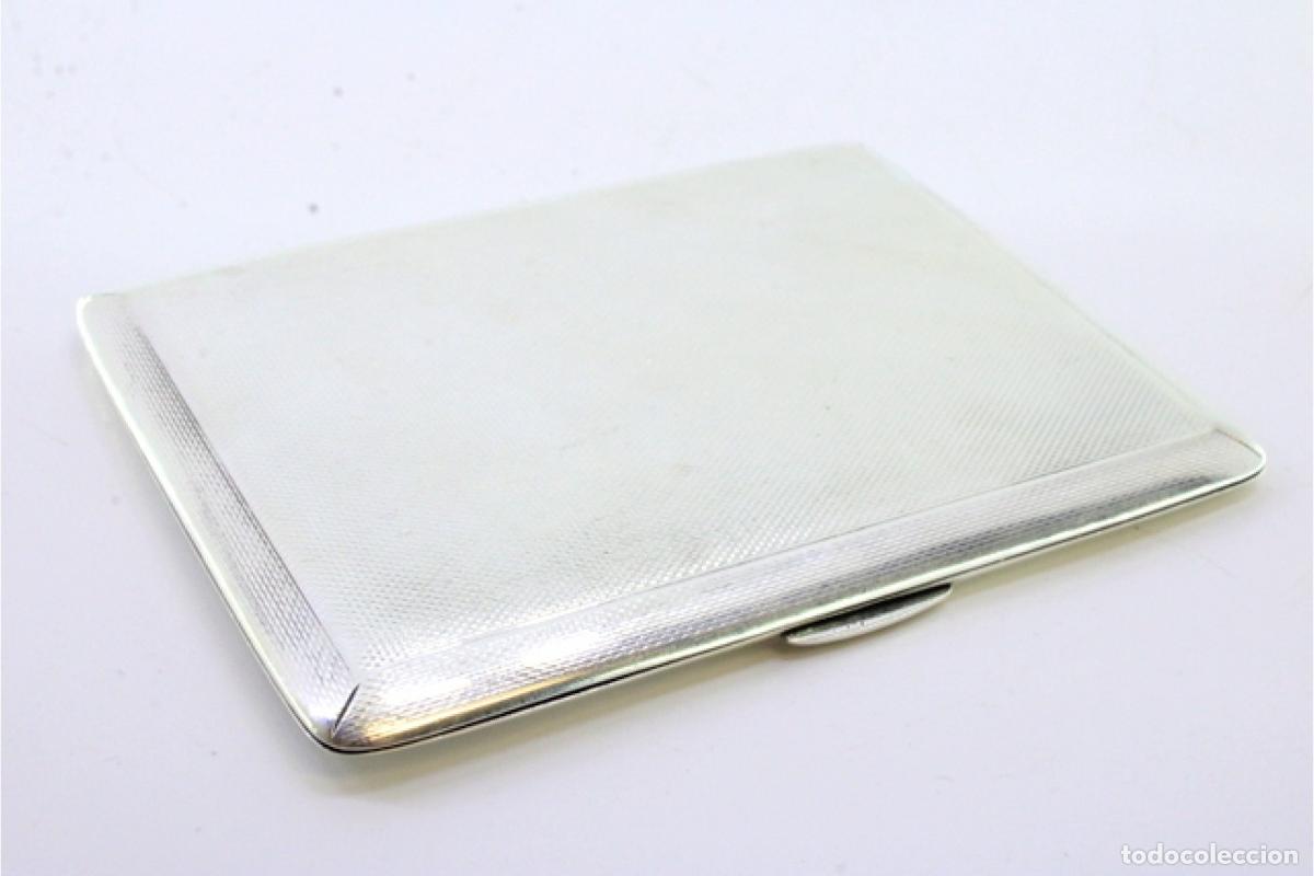 Antig&uuml;edades: Caja de cigarrillos, en plata - Foto 6