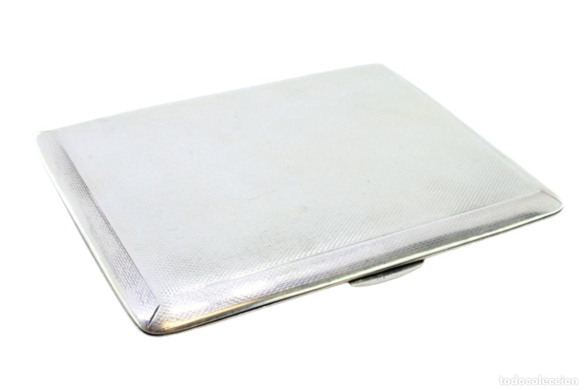 Antig&uuml;edades: Caja de cigarrillos, en plata - Foto 1