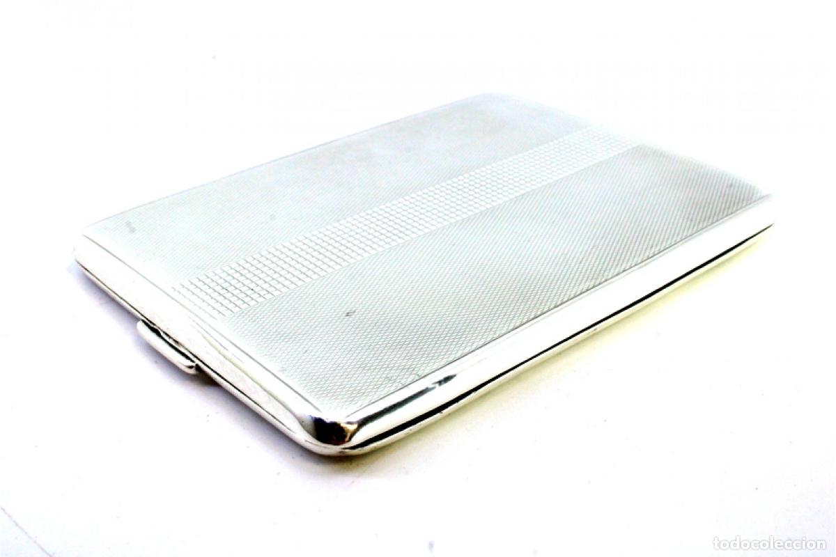 Antig&uuml;edades: Caja de cigarrillos, en plata - Foto 4