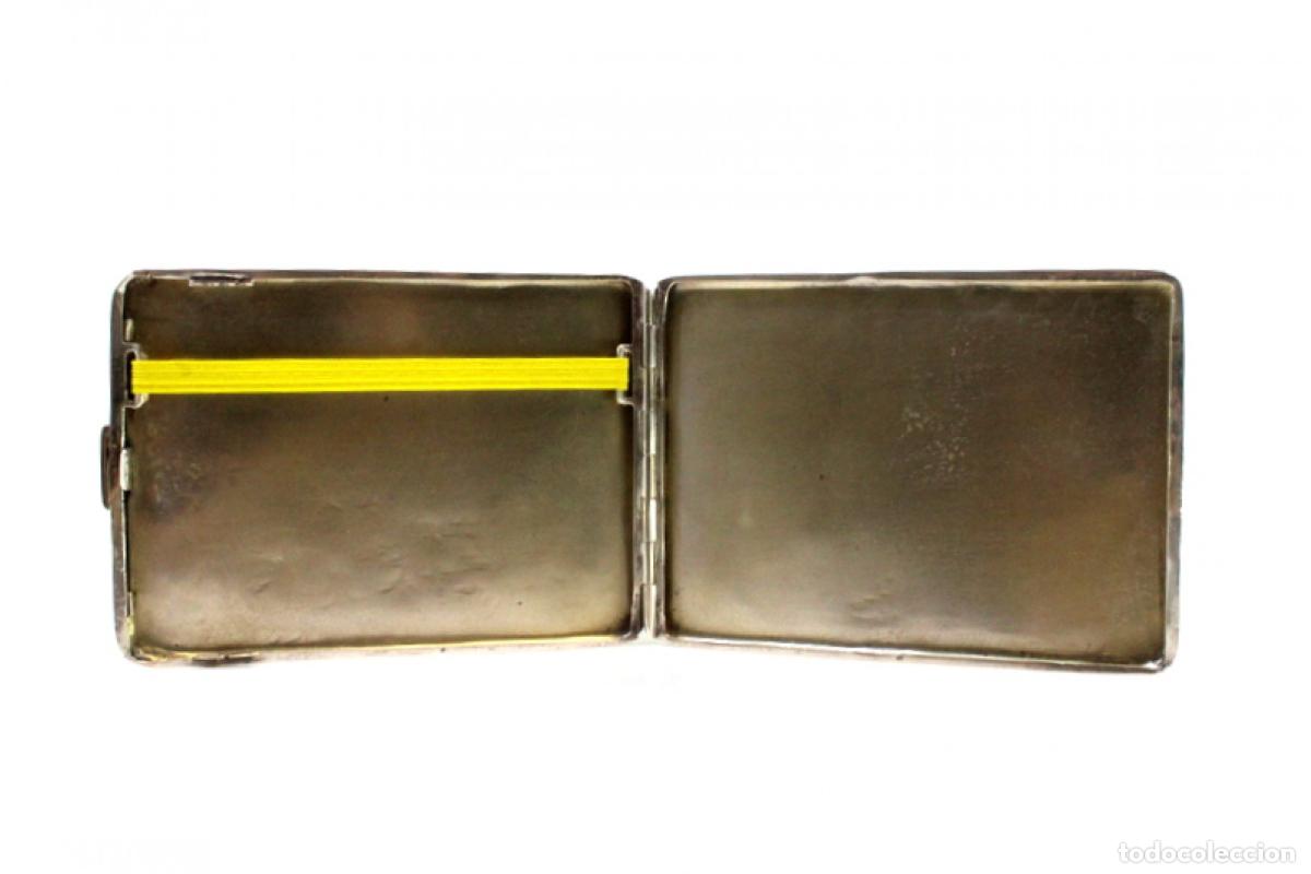 Antig&uuml;edades: Caja de cigarrillos, en plata - Foto 5