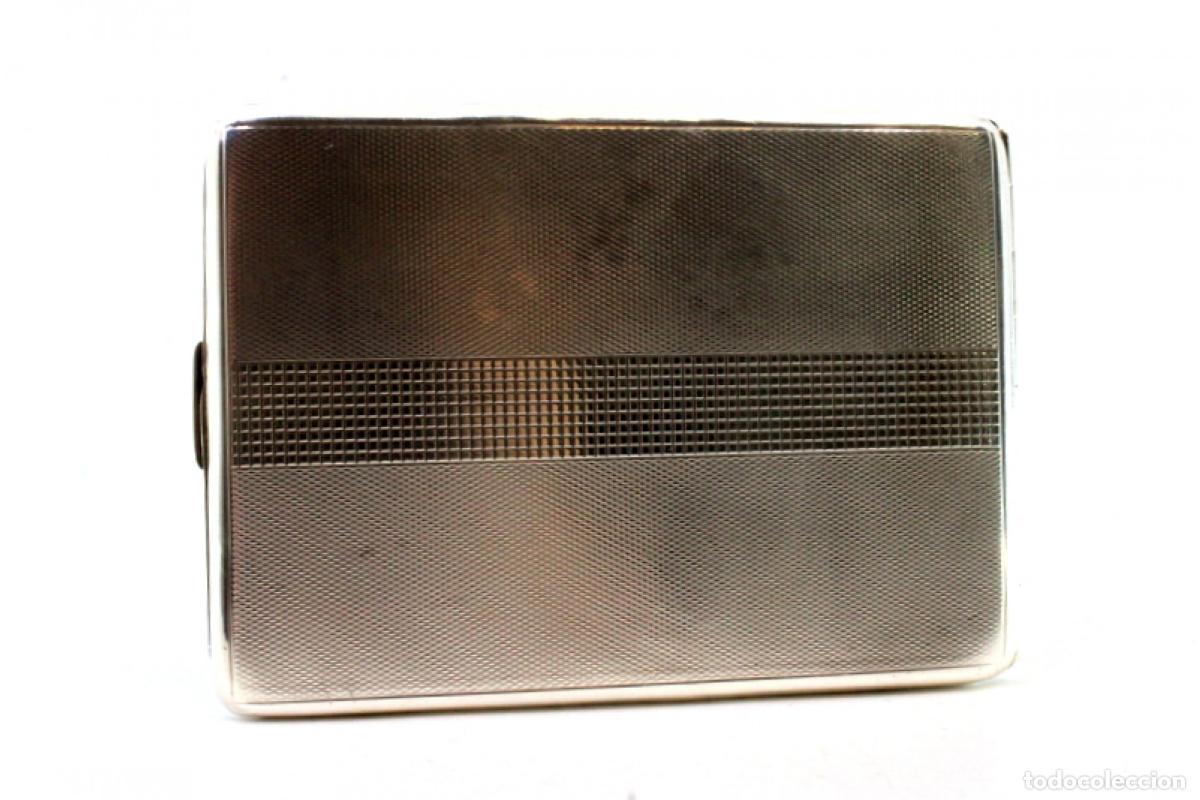 Antig&uuml;edades: Caja de cigarrillos, en plata - Foto 6
