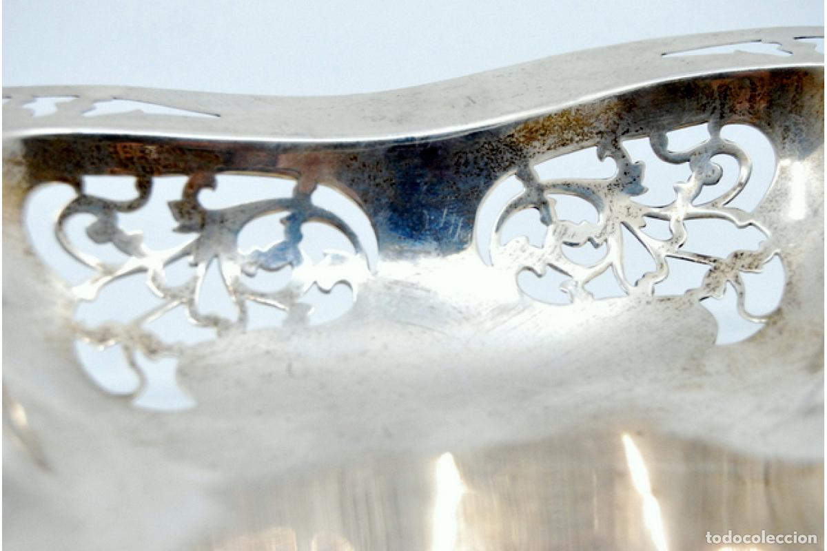 Antig&uuml;edades: Frutero de plata - Foto 3