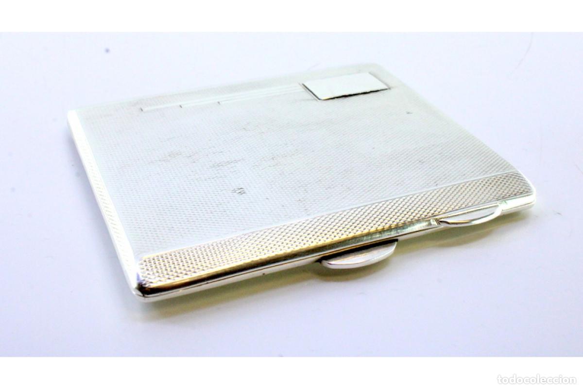 Antig&uuml;edades: Caja de cigarrillos, en plata - Foto 5