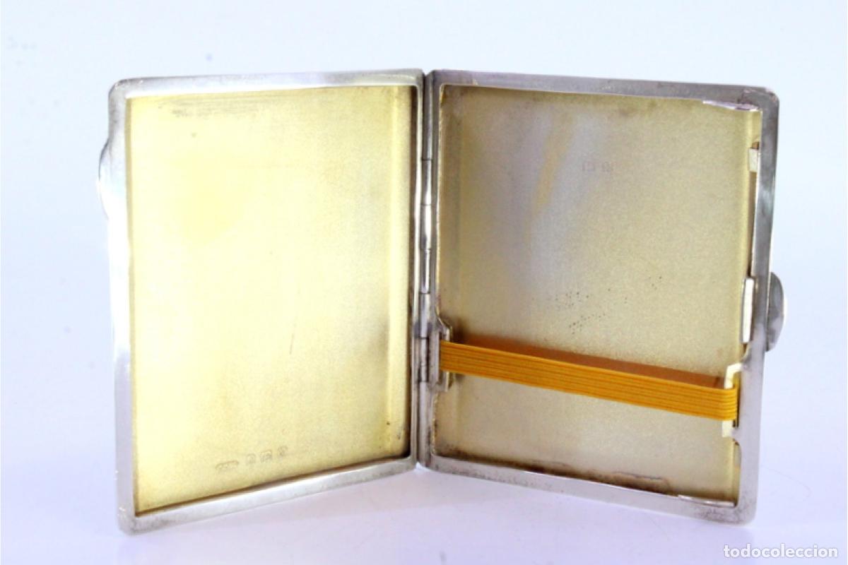 Antig&uuml;edades: Caja de cigarrillos, en plata - Foto 8