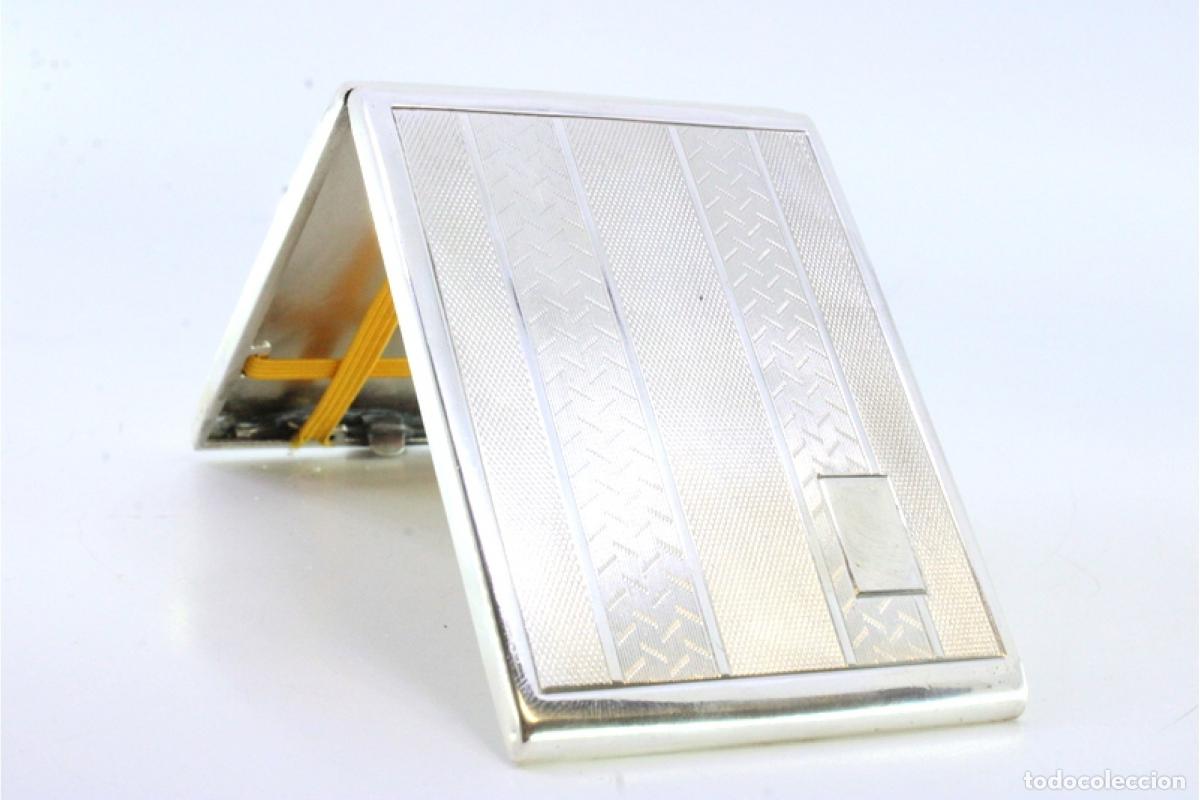 Antig&uuml;edades: Caja de cigarrillos, en plata - Foto 2