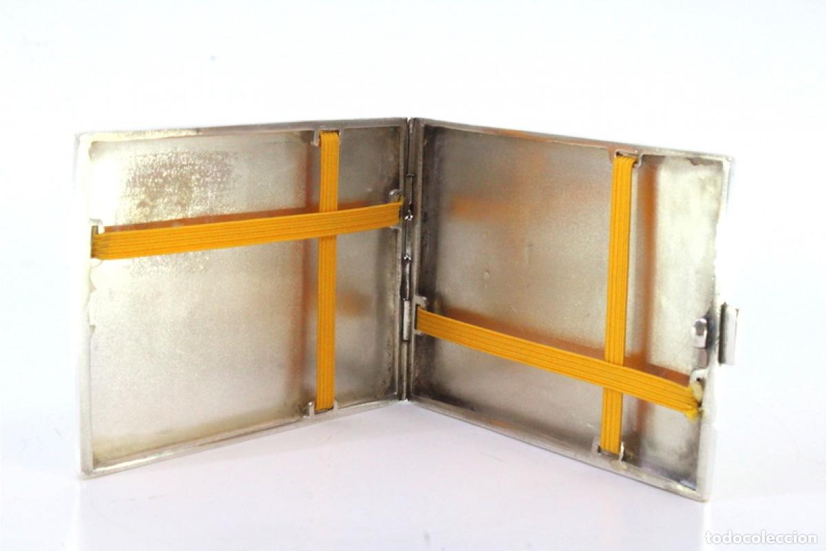 Antig&uuml;edades: Caja de cigarrillos, en plata - Foto 4