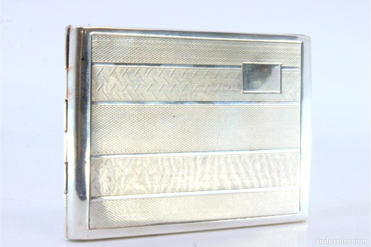 Antig&uuml;edades: Caja de cigarrillos, en plata - Foto 6