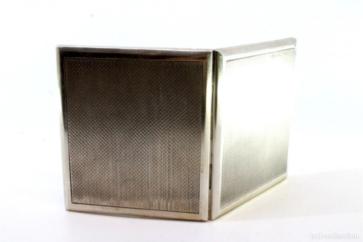 Antig&uuml;edades: Caja de cigarrillos, en plata - Foto 4