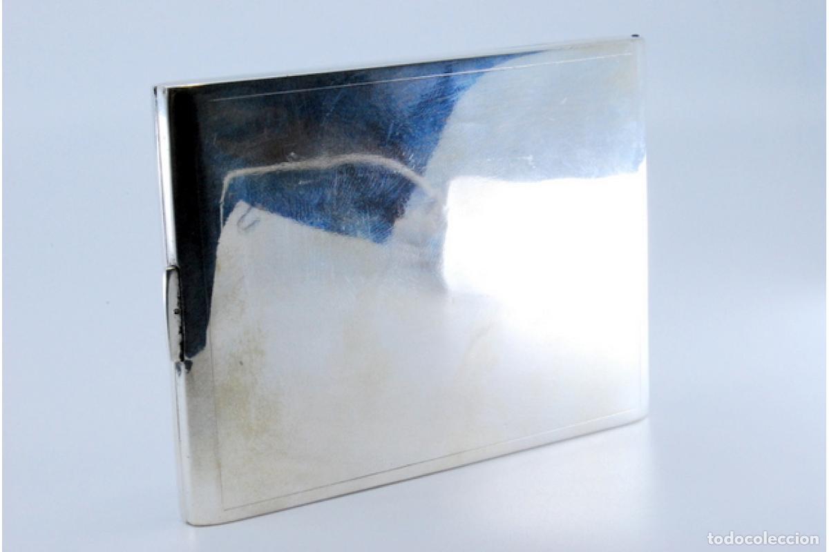 Antig&uuml;edades: Caja de cigarrillos, en plata - Foto 6