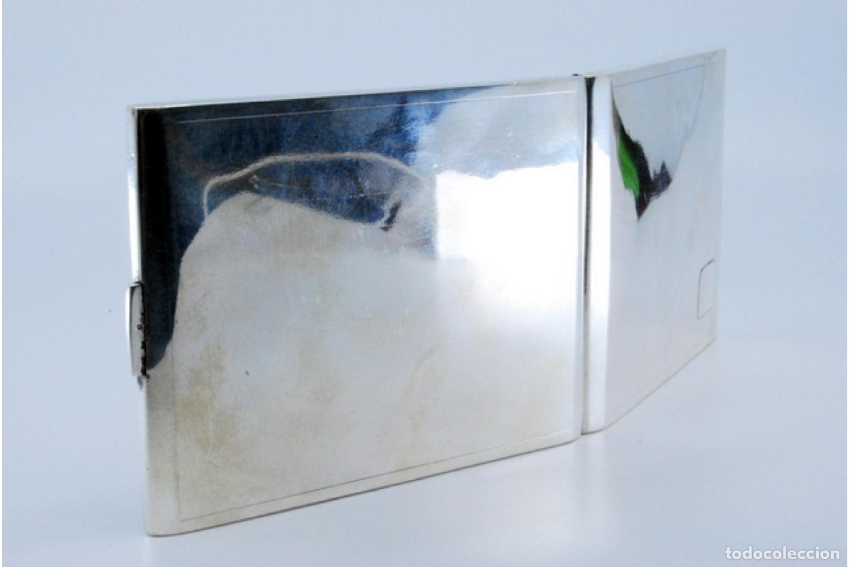 Antig&uuml;edades: Caja de cigarrillos, en plata - Foto 9