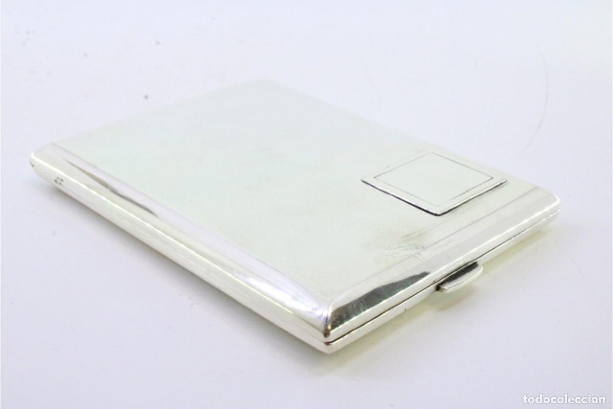Antig&uuml;edades: Caja de cigarrillos, en plata - Foto 4