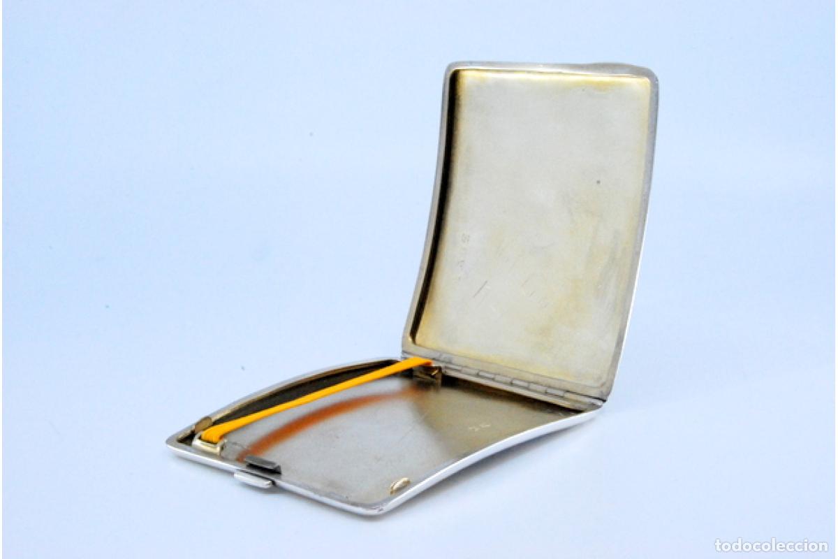 Antig&uuml;edades: Caja de cigarrillos, en plata - Foto 7