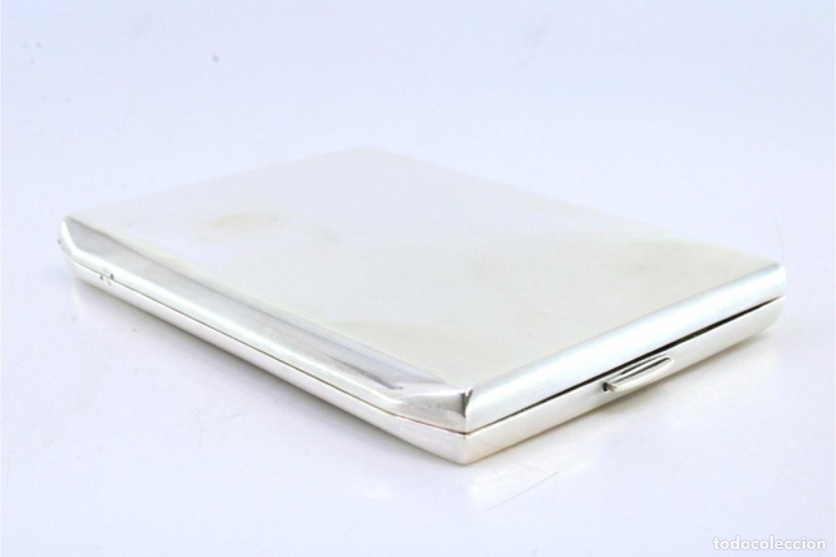 Antig&uuml;edades: Caja de cigarrillos, en plata - Foto 2