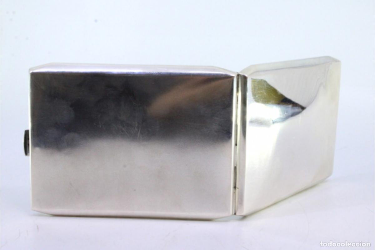 Antig&uuml;edades: Caja de cigarrillos, en plata - Foto 5