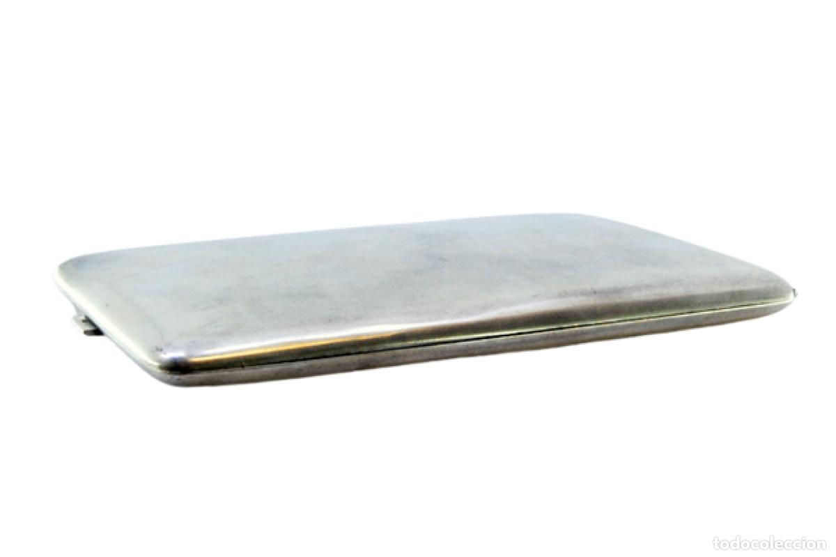 Antig&uuml;edades: Caja de cigarrillos, en plata - Foto 1