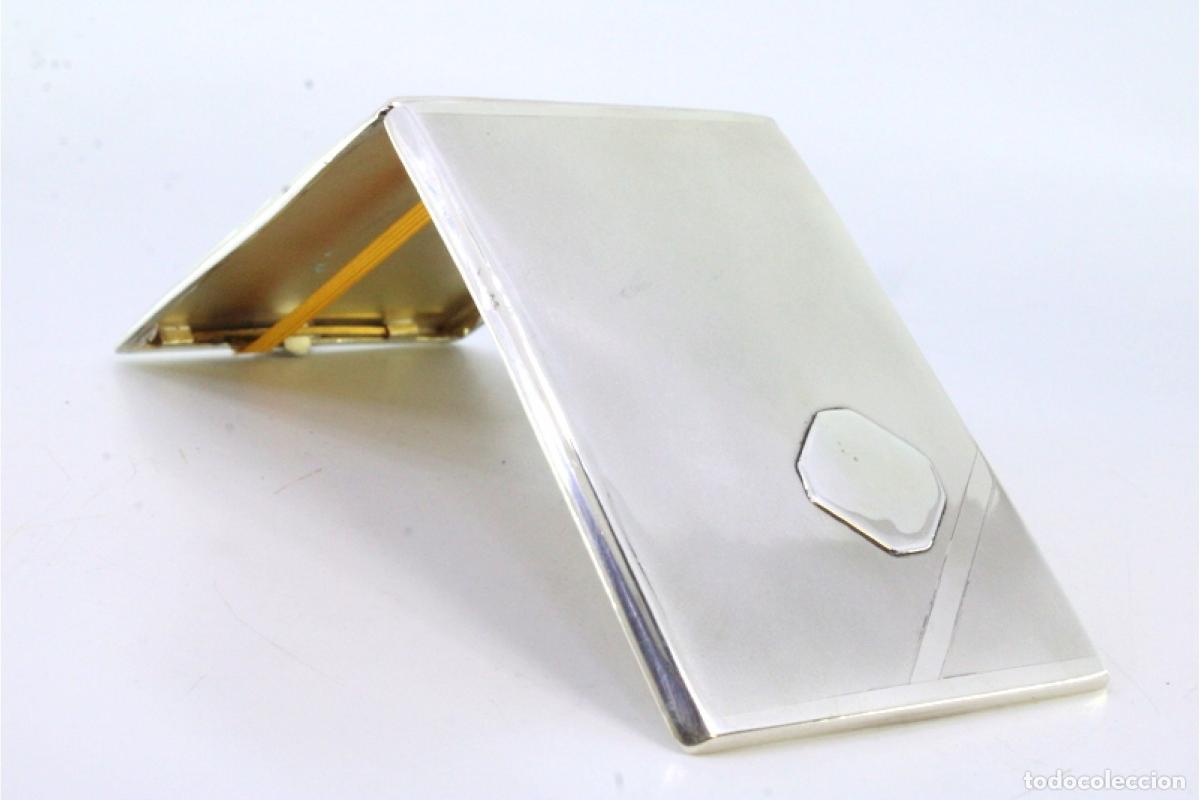 Antig&uuml;edades: Caja de cigarrillos, en plata - Foto 2