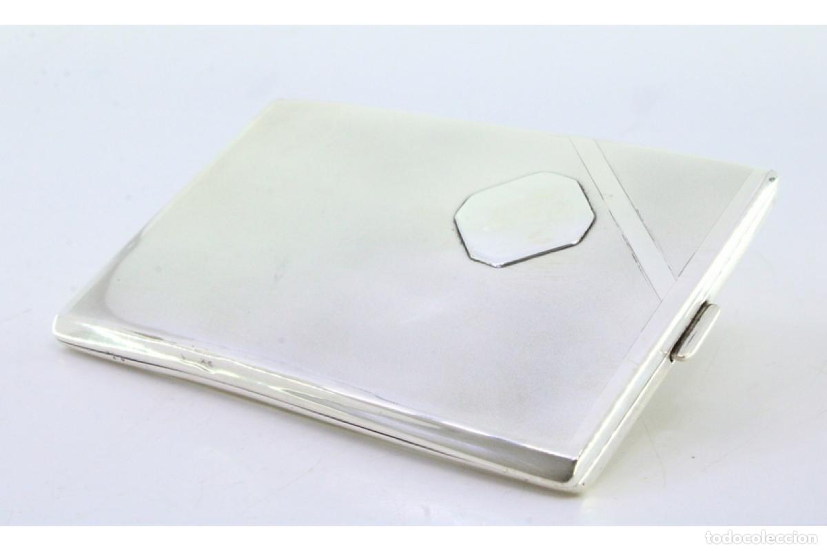 Antig&uuml;edades: Caja de cigarrillos, en plata - Foto 6