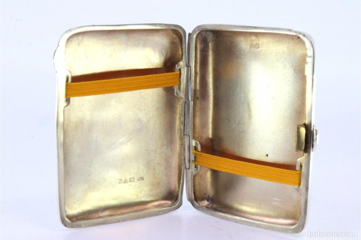Antig&uuml;edades: Caja de cigarrillos, en plata - Foto 6