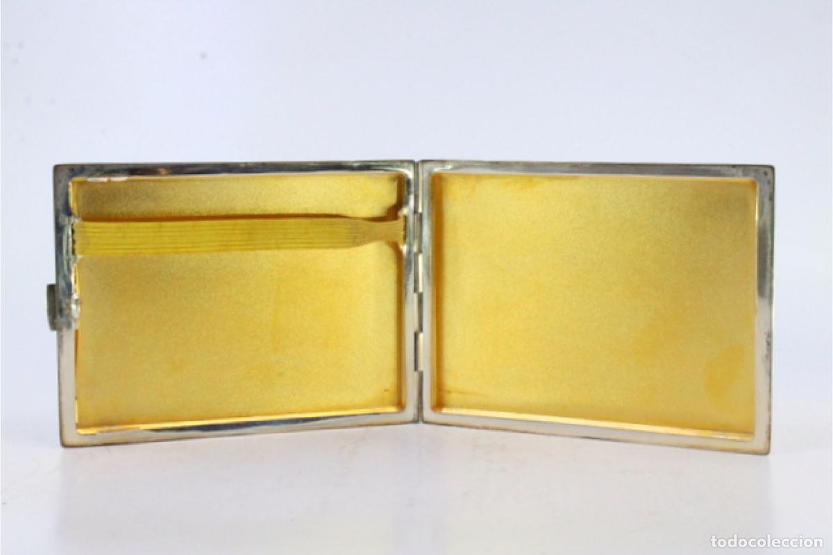 Antig&uuml;edades: Caja de cigarrillos, en plata - Foto 4