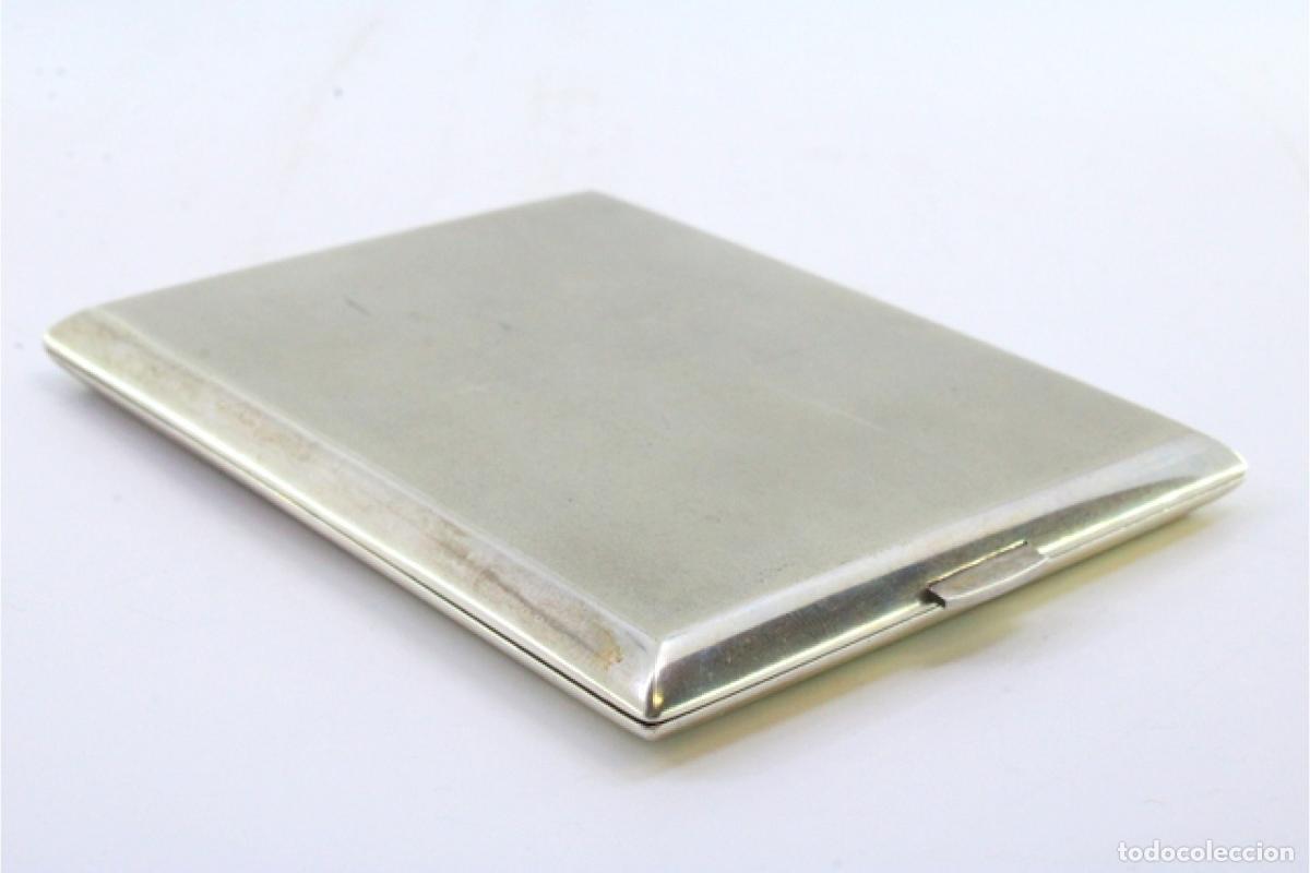 Antig&uuml;edades: Caja de cigarrillos, en plata - Foto 5