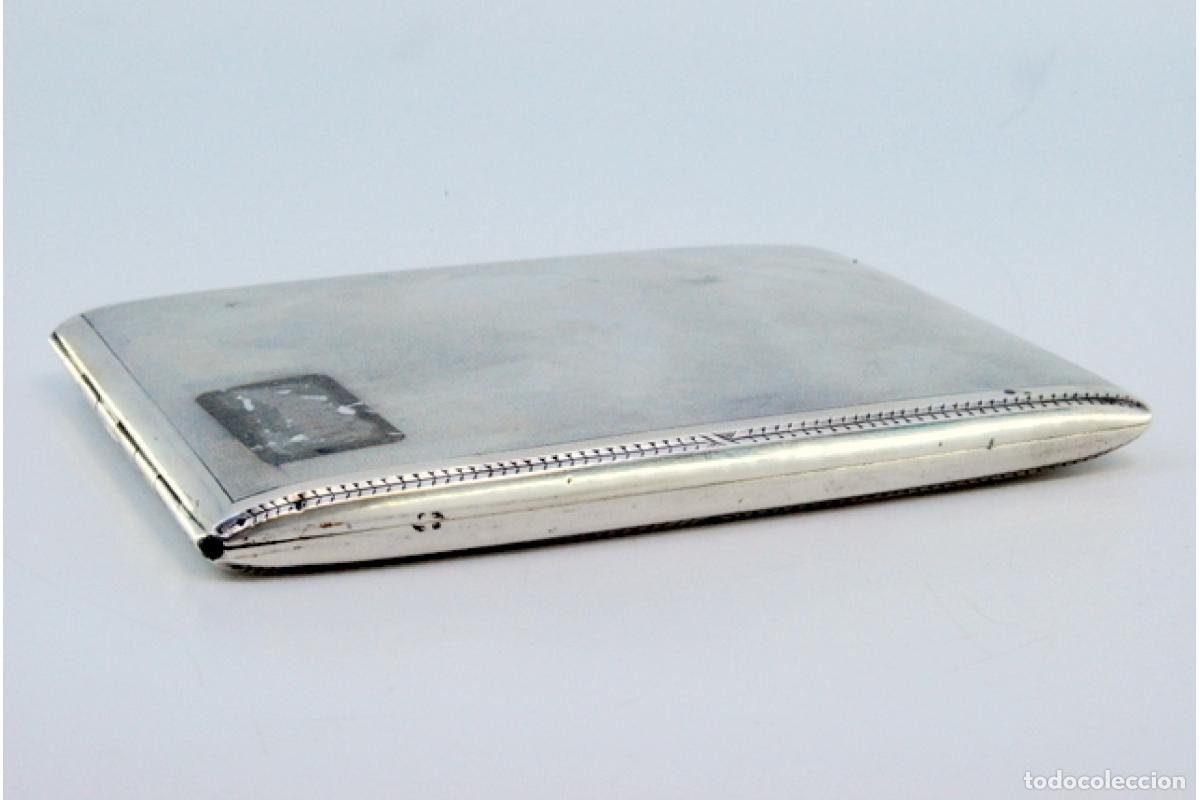 Antig&uuml;edades: Caja de cigarrillos, en plata - Foto 6