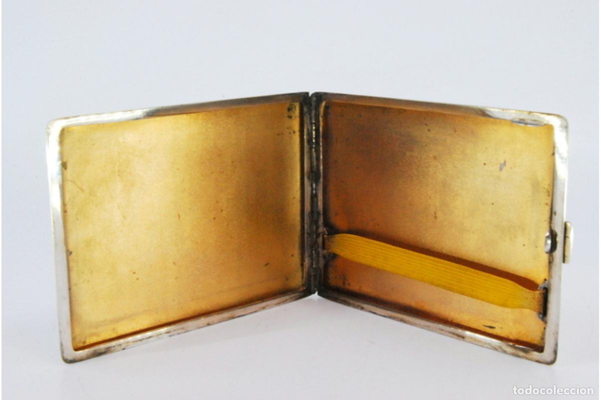 Antig&uuml;edades: Caja de cigarrillos, en plata - Foto 7
