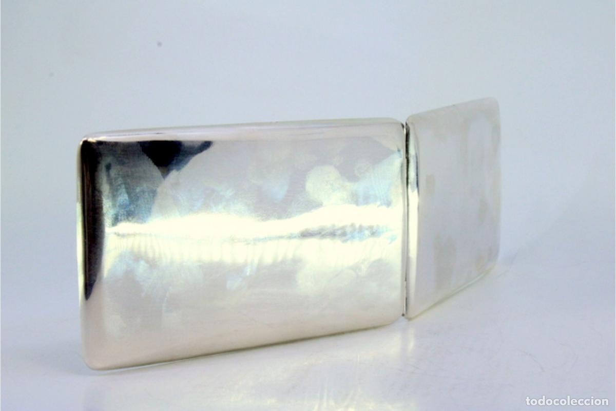 Antig&uuml;edades: Caja de cigarrillos, en plata - Foto 5