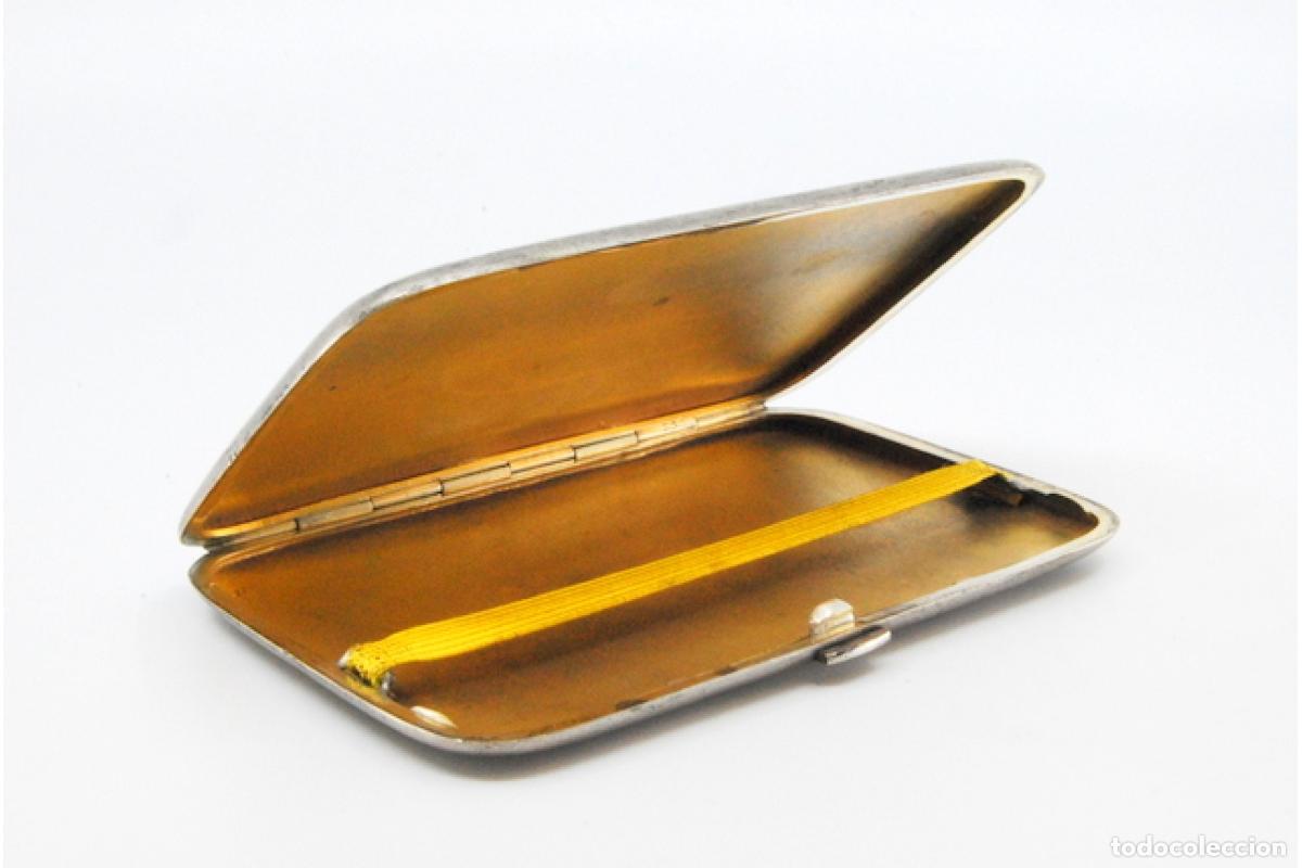 Antig&uuml;edades: Caja de cigarrillos, en plata - Foto 7