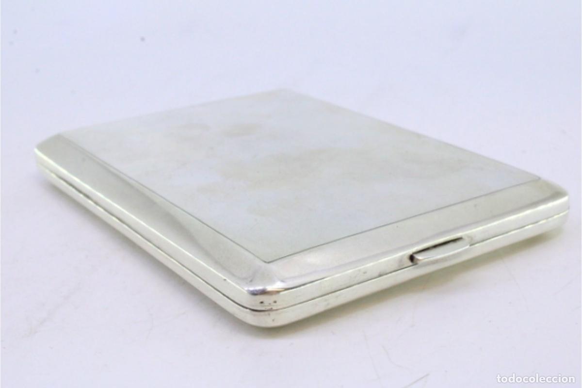 Antig&uuml;edades: Caja de cigarrillos, en plata - Foto 7