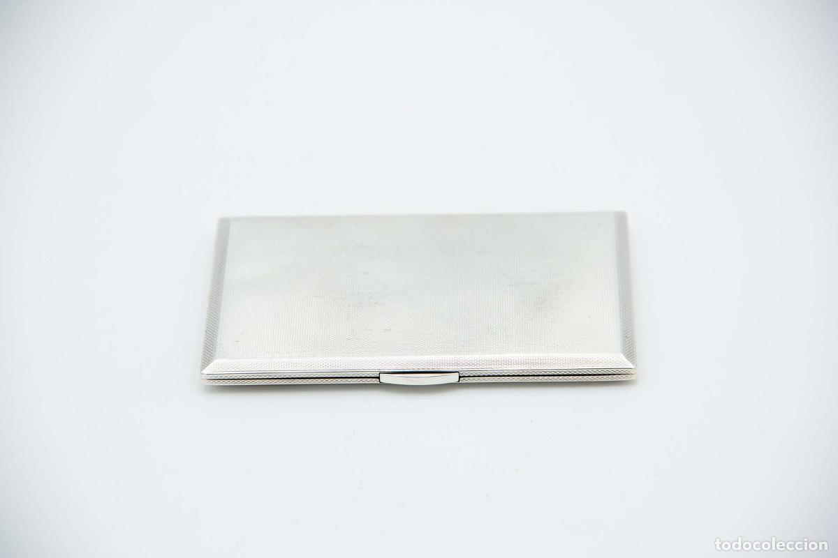 Antig&uuml;edades: Caja de cigarrillos, en plata - Foto 2