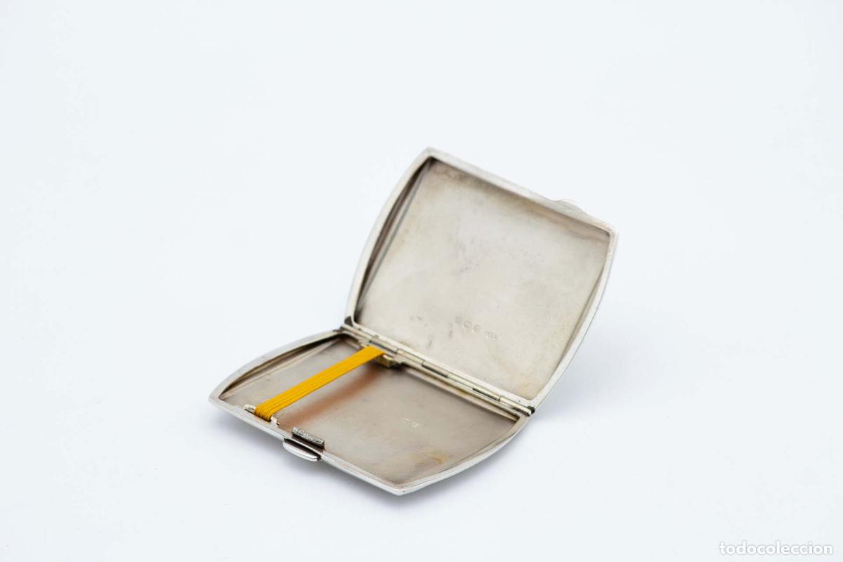Antig&uuml;edades: Caja de cigarrillos, en plata - Foto 2