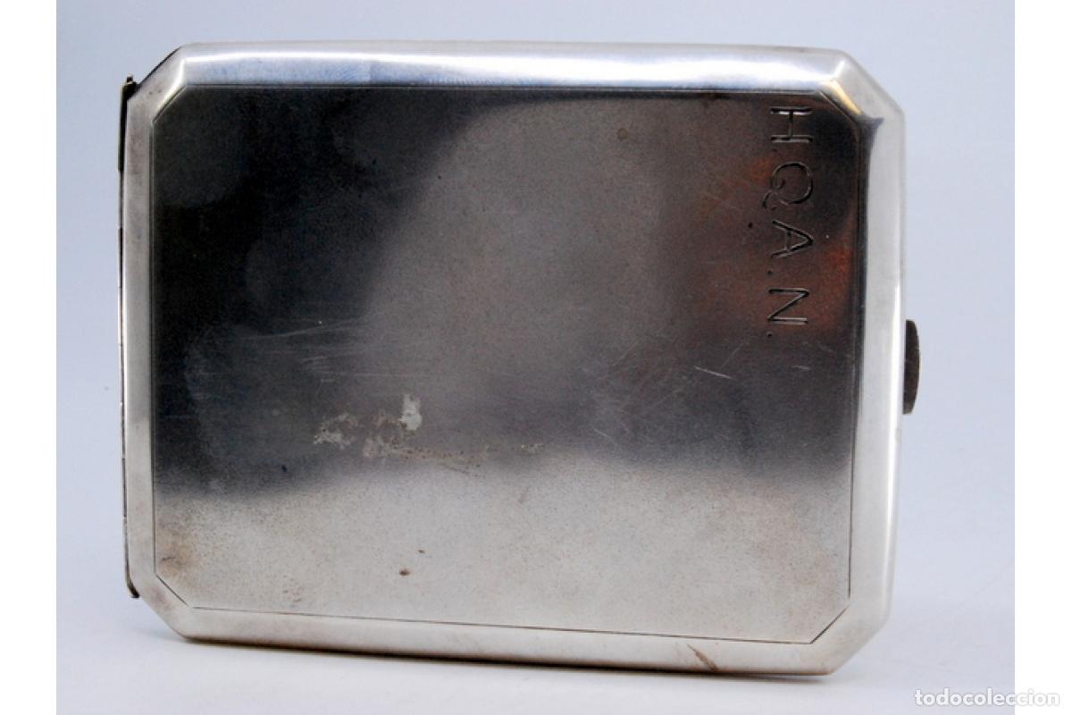 Antig&uuml;edades: Caja de cigarrillos, en plata - Foto 4