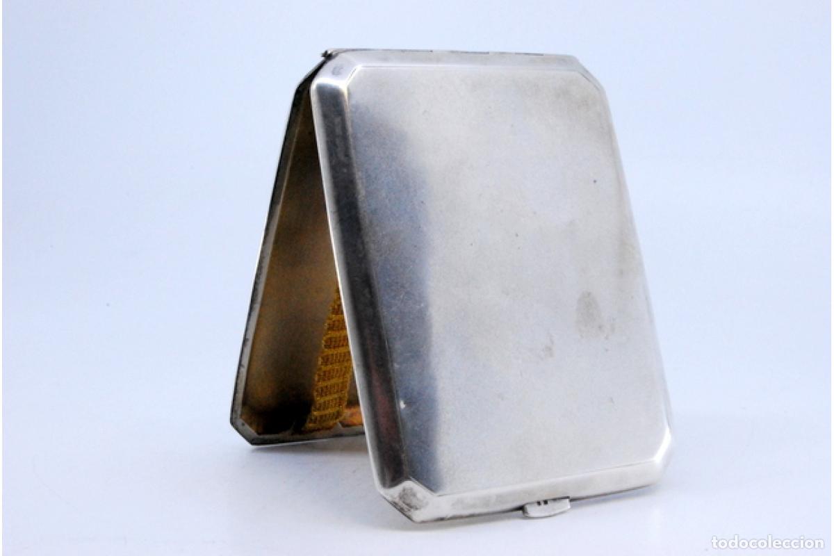 Antig&uuml;edades: Caja de cigarrillos, en plata - Foto 9