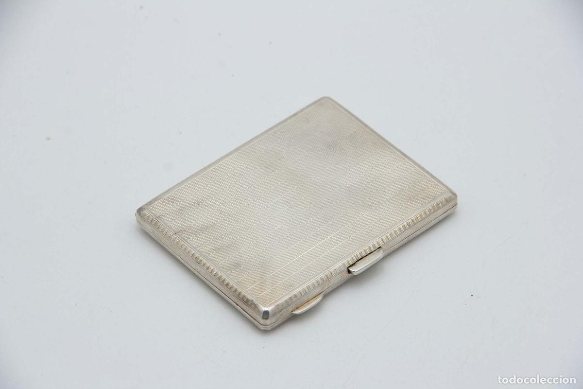 Antig&uuml;edades: Caja de cigarrillos, en plata - Foto 3