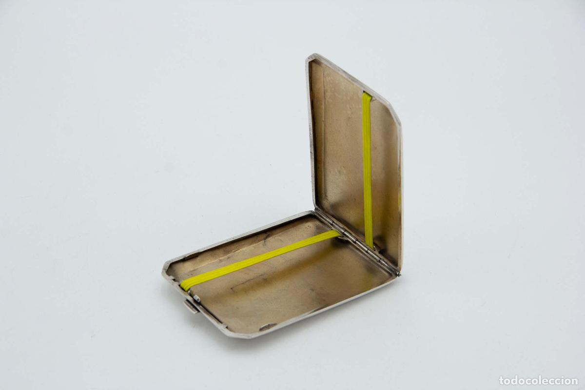 Antig&uuml;edades: Caja de cigarrillos, en plata - Foto 2