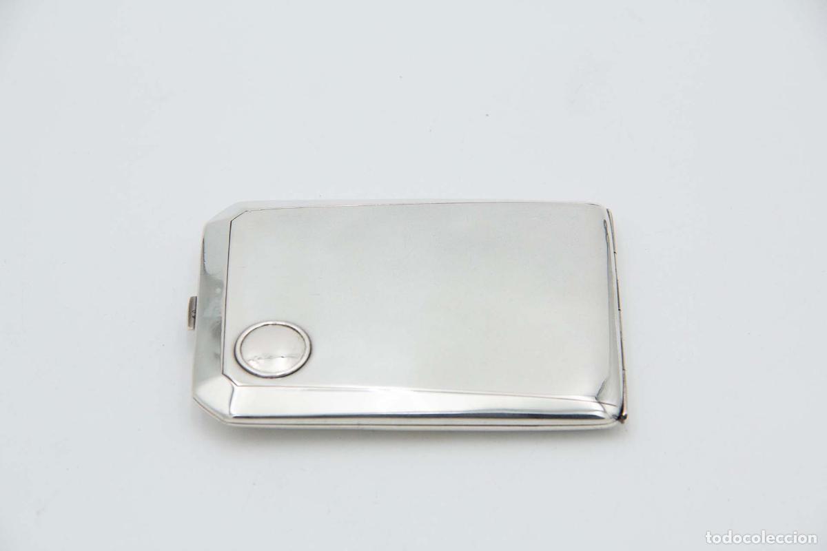 Antig&uuml;edades: Caja de cigarrillos, en plata - Foto 3
