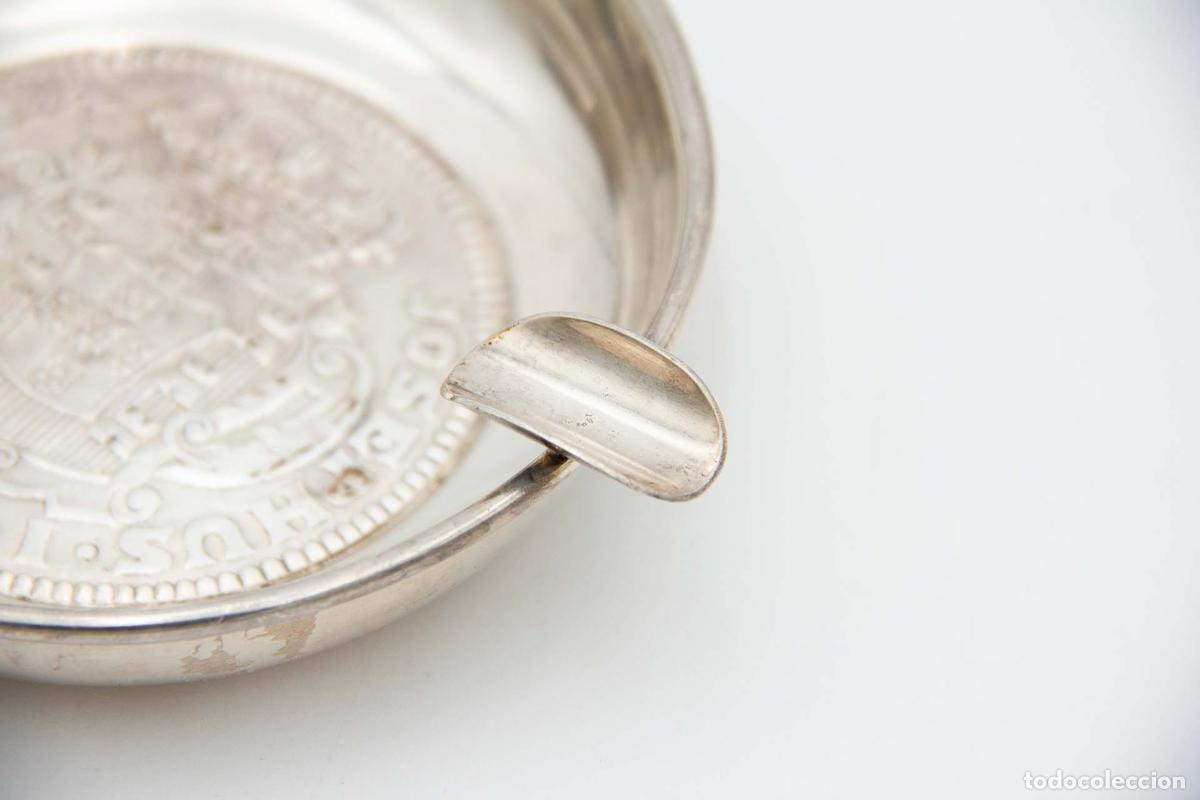 Antig&uuml;edades: Cenicero de plata - Foto 3