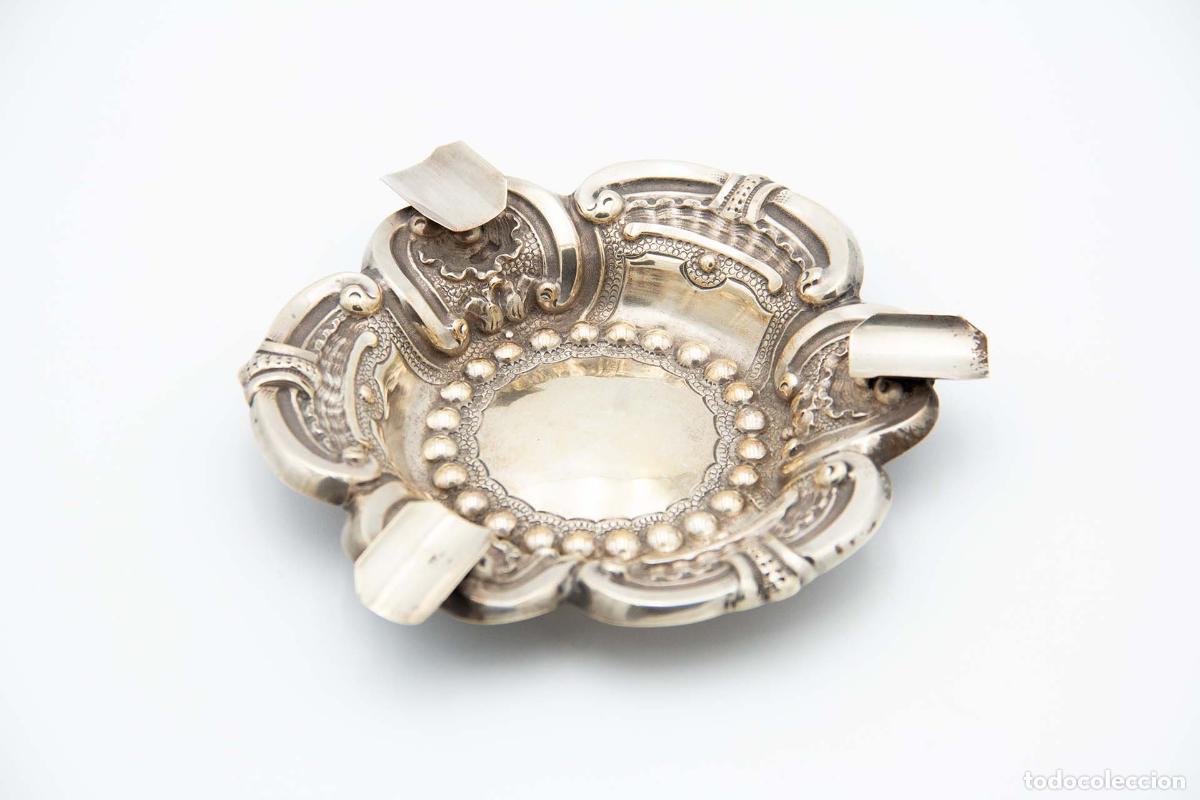 Antig&uuml;edades: Cenicero de plata - Foto 2