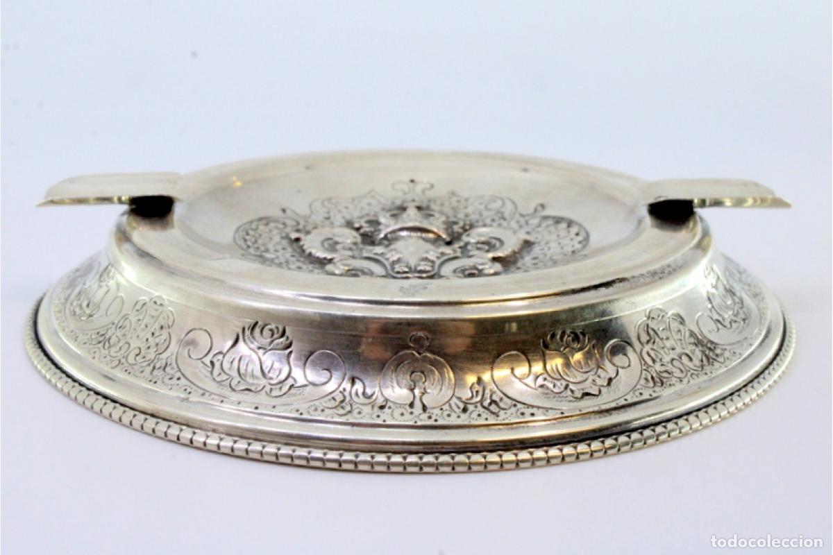 Antig&uuml;edades: Cenicero de plata - Foto 7