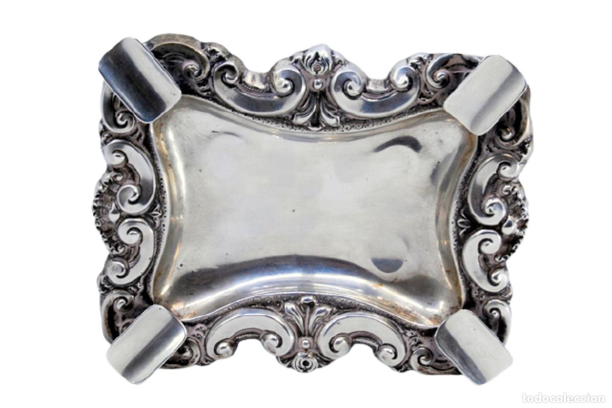 Antig&uuml;edades: Cenicero de plata
