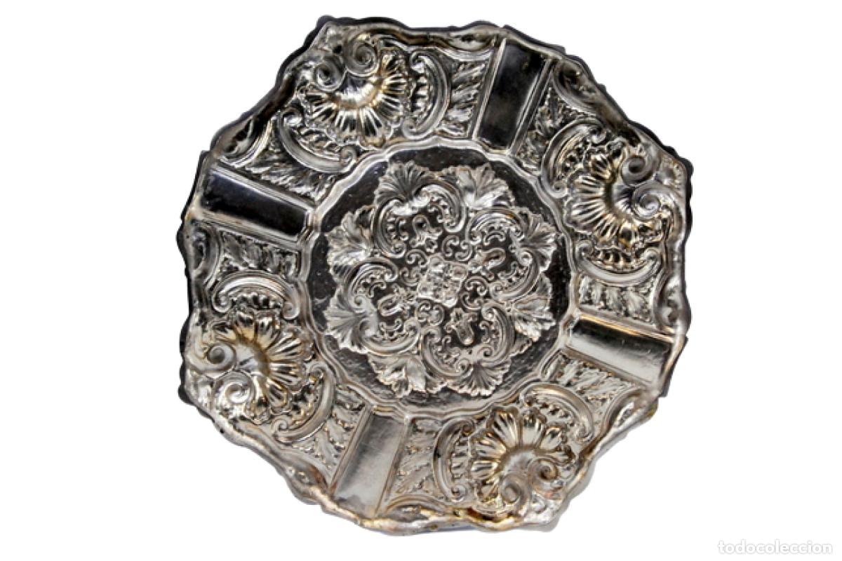 Antiques: Cenicero de plata