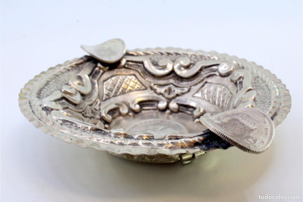 Antig&uuml;edades: Cenicero de plata - Foto 4