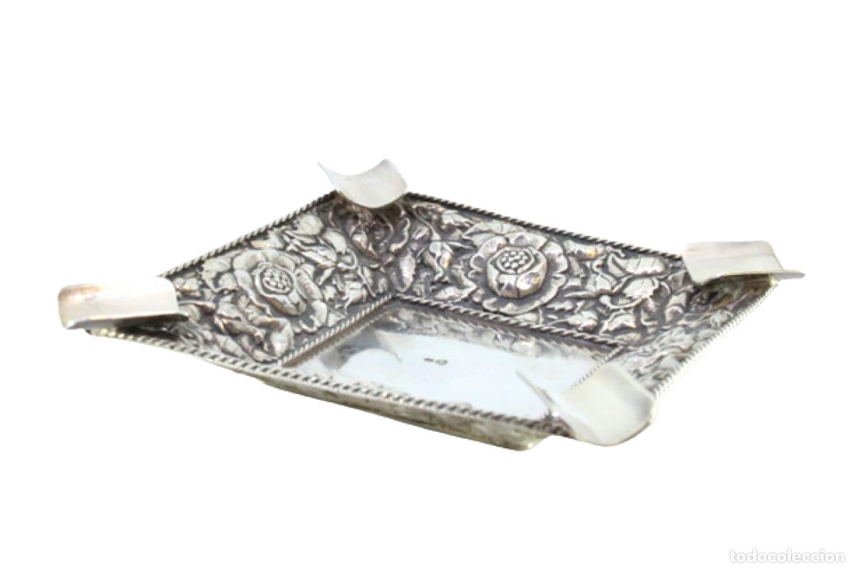 Antig&uuml;edades: Cenicero de plata