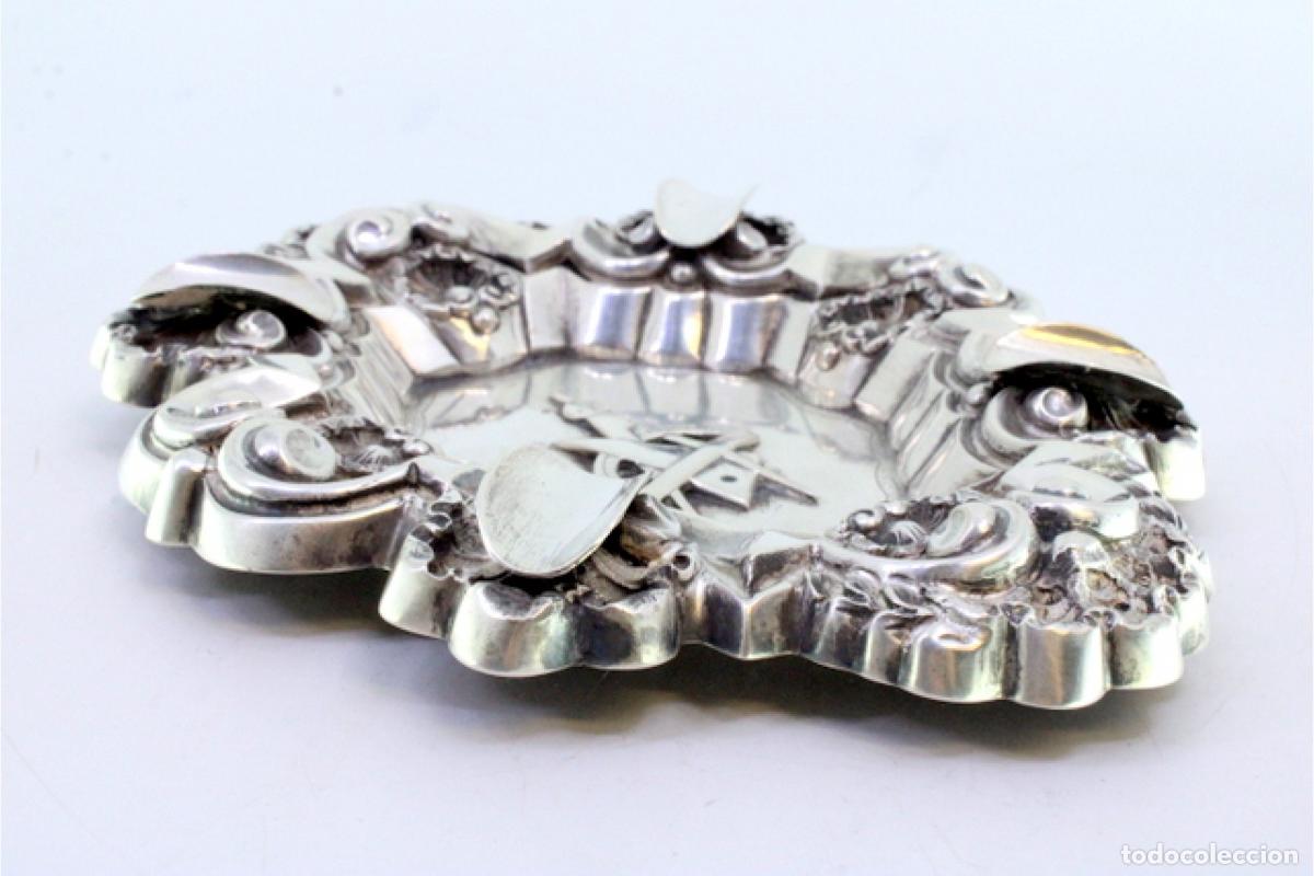 Antig&uuml;edades: Cenicero de plata - Foto 3