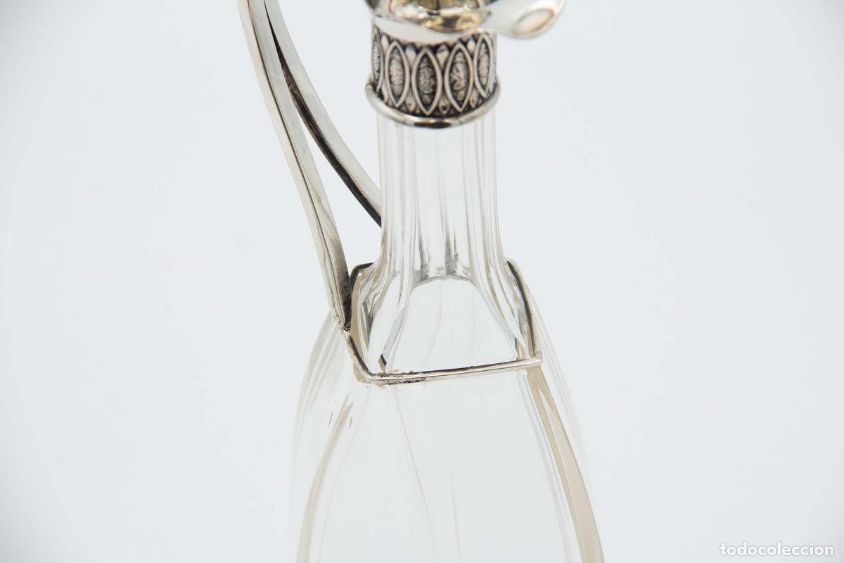 Antig&uuml;edades: Botella de licor con plata - Foto 3