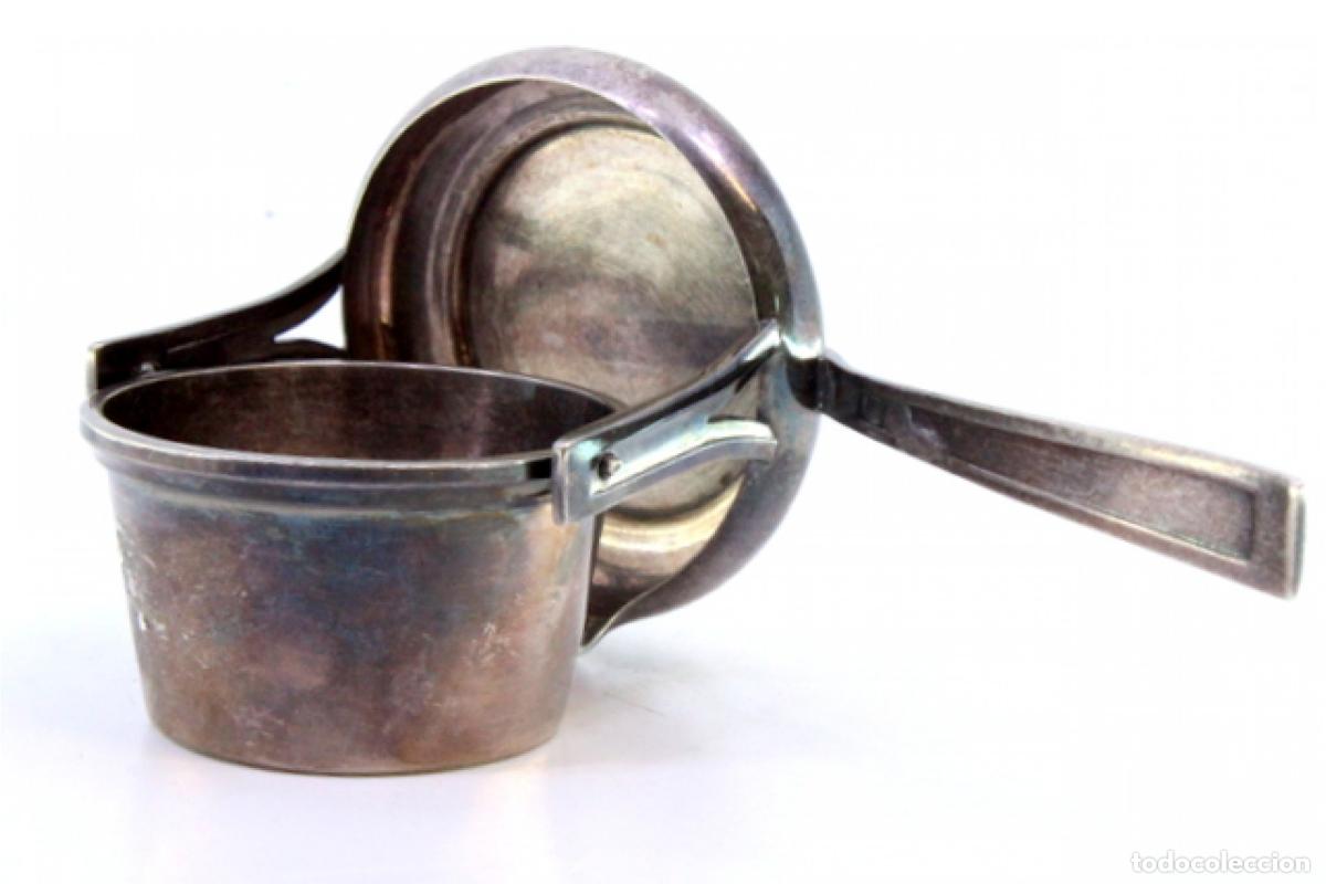 Antig&uuml;edades: Colador de t&eacute;, en plata - Foto 7