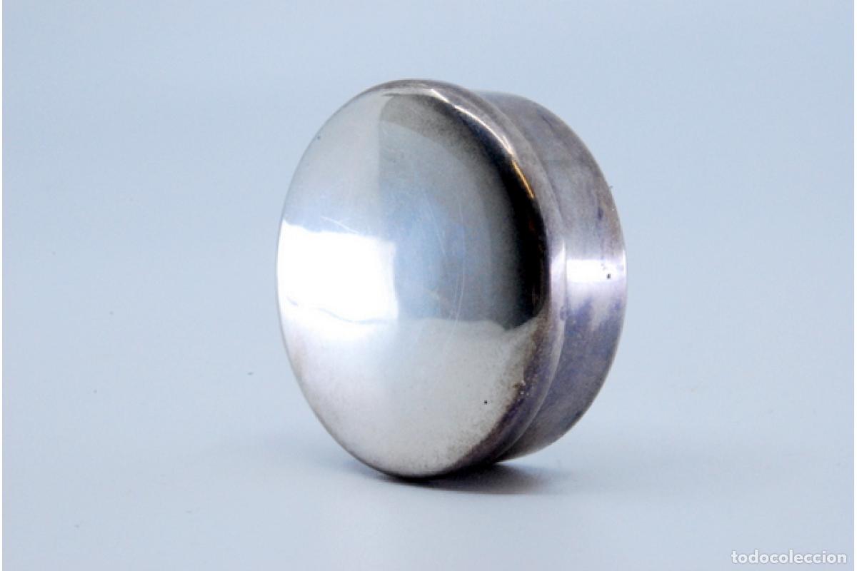 Antig&uuml;edades: Pastillero, en plata - Foto 3